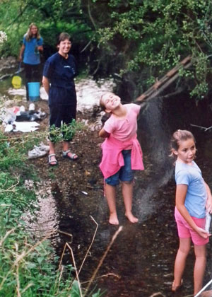 1st Keyworth Guides visit 2004