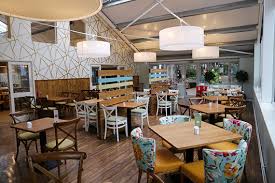 Interior view of Moore's cafe